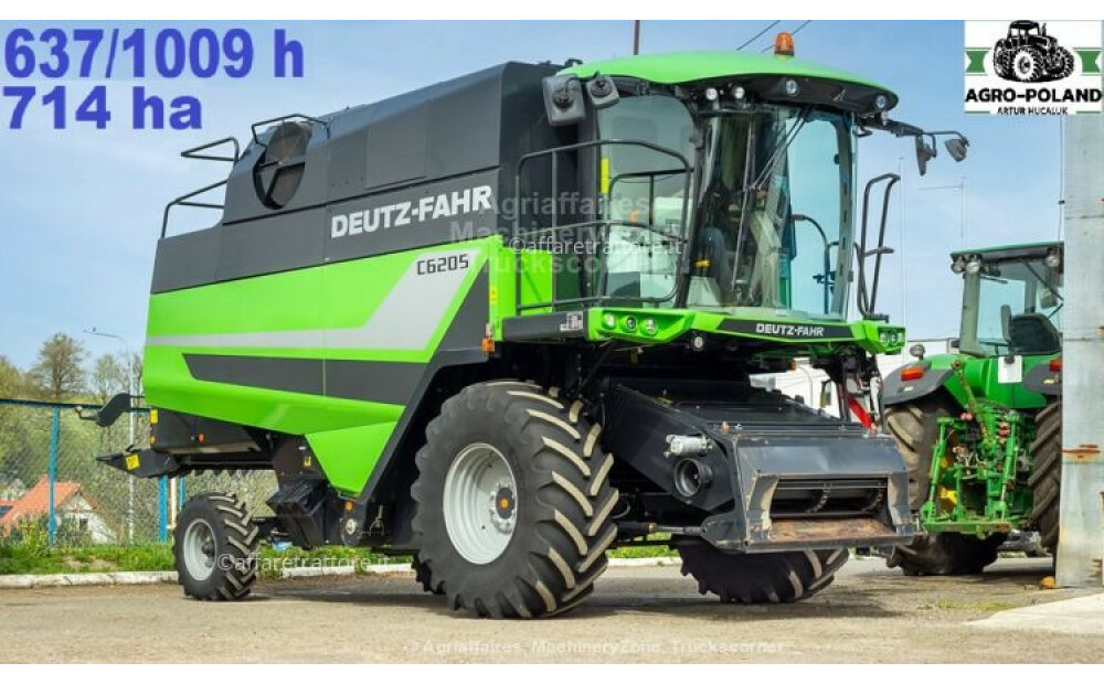 Deutz-Fahr C 6205 - 637/1009 h - 714 ha - ANNO 2019 Używane - 11