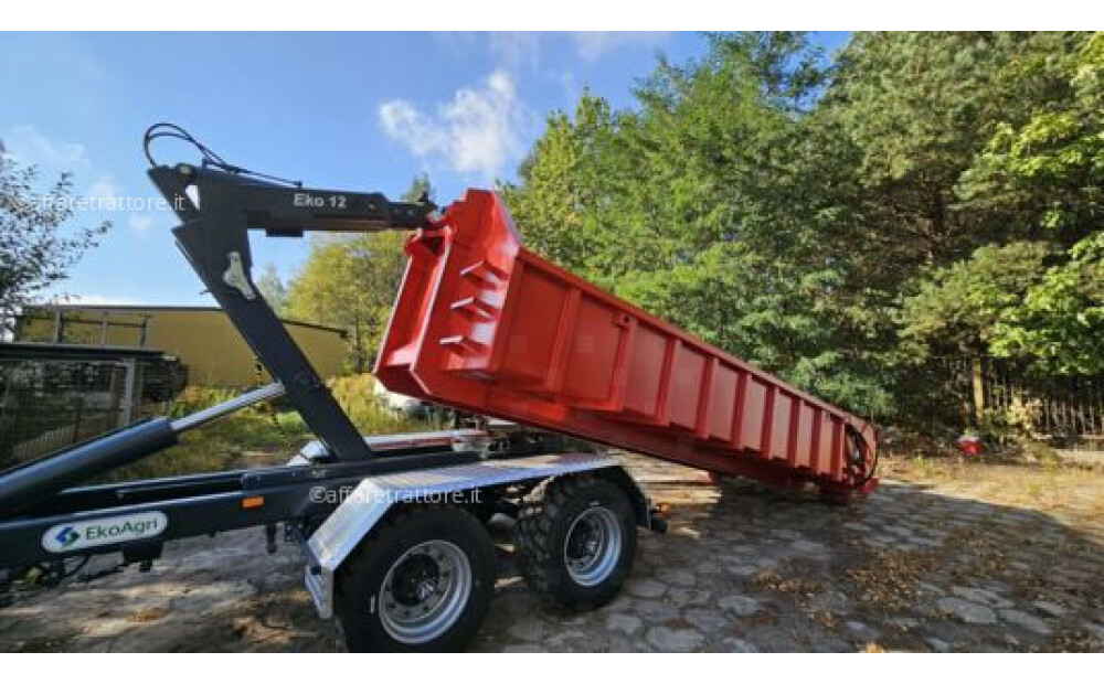 EkoAgri Hakenliftanhänger / Hooklift trailer / Remorque porte caisson / Przyczepa hakowa 12 t Nowy - 1