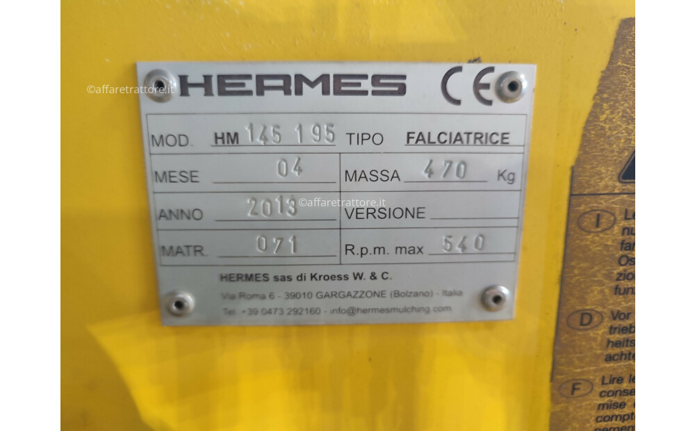 Hermes Falciatrice Mulching per vigneti e frutteti Nowe - 3