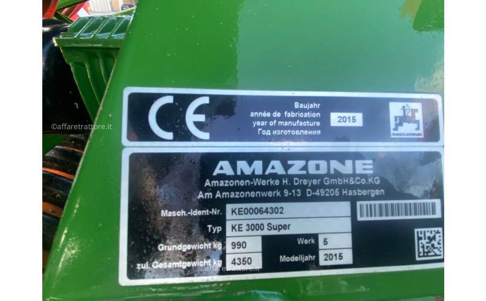 Amazone KE 3000 SUPER + Amazone AD P 3000 SPECIAL R Używany - 8