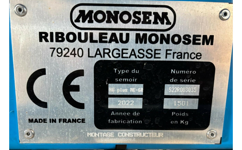 Siewnik Monosem NG PLUS 6F EXTEND LIGHT z elektrycznym mikrogranulatorem - 5