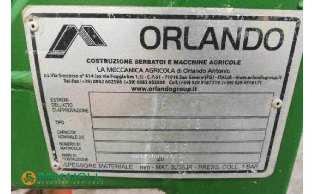 Łyżka ładowarki kamieni Orlando FSI-18 ORLANDO (GA8522) używana - 5