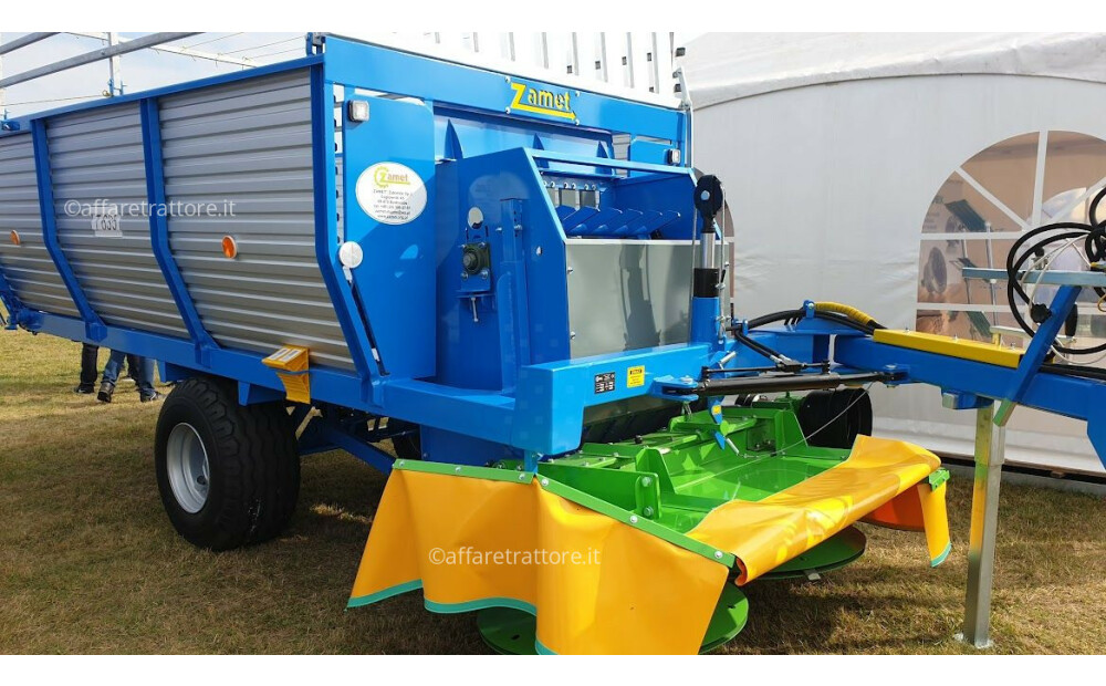 Zamet Mähladewagen / Self-loading trailer with drum mower / Remorque autochargeuse / Autocaricante con falciatrice a tamburo / Прицеп самозагружающийся с барабанной косилкой / Przyczepa samozbierająca - 6