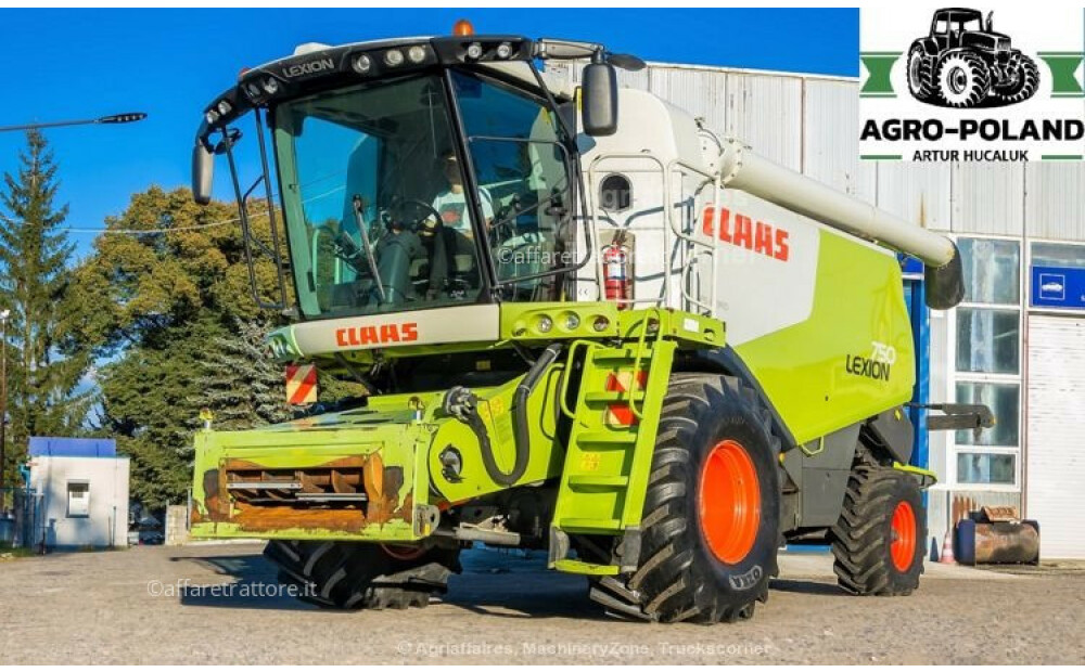 Claas LEXION 750 - ANNO 2012 - 1650 h - 7.5 M Używane - 1