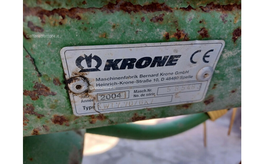 Krone KWT 7.70/6X7 Używane - 4