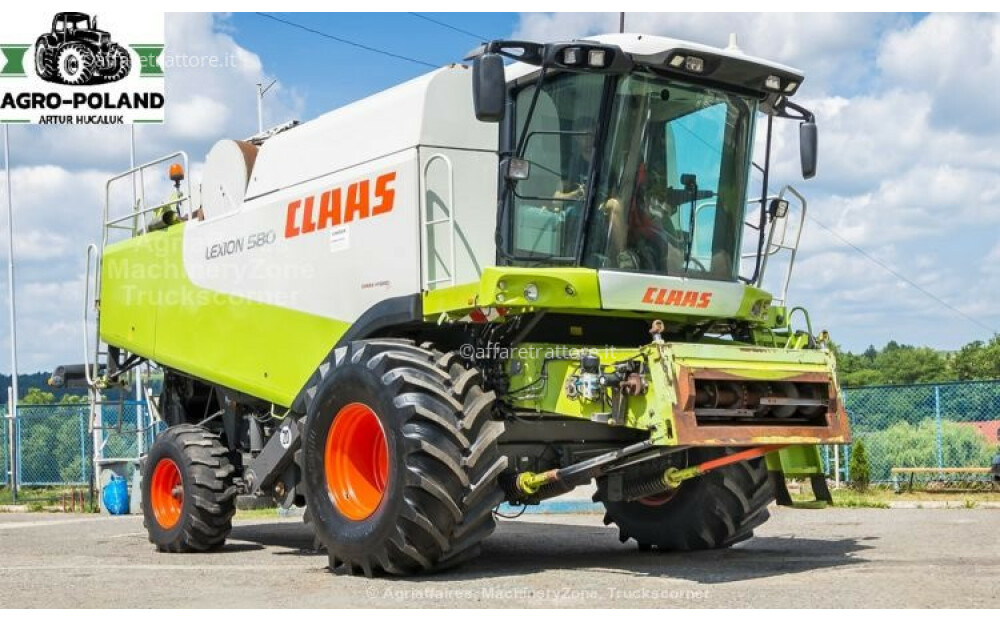 Claas LEXION 580 - 2525 h -- QUANTIMETER - VARIO 900 - LASER PILOT Używane - 10