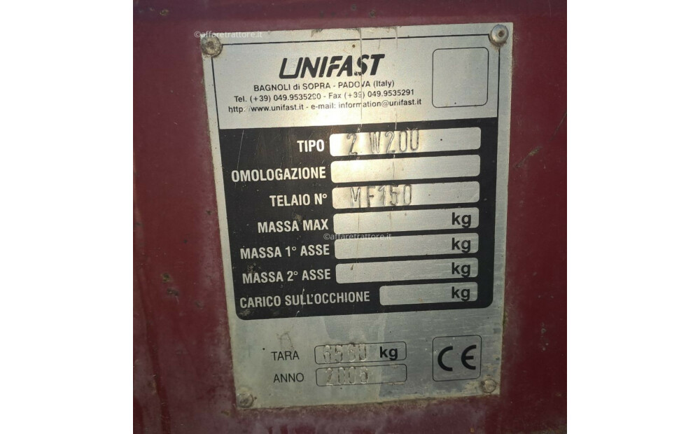 AGM Unifeed 2W200 MIXER FEEDERS używany - 6