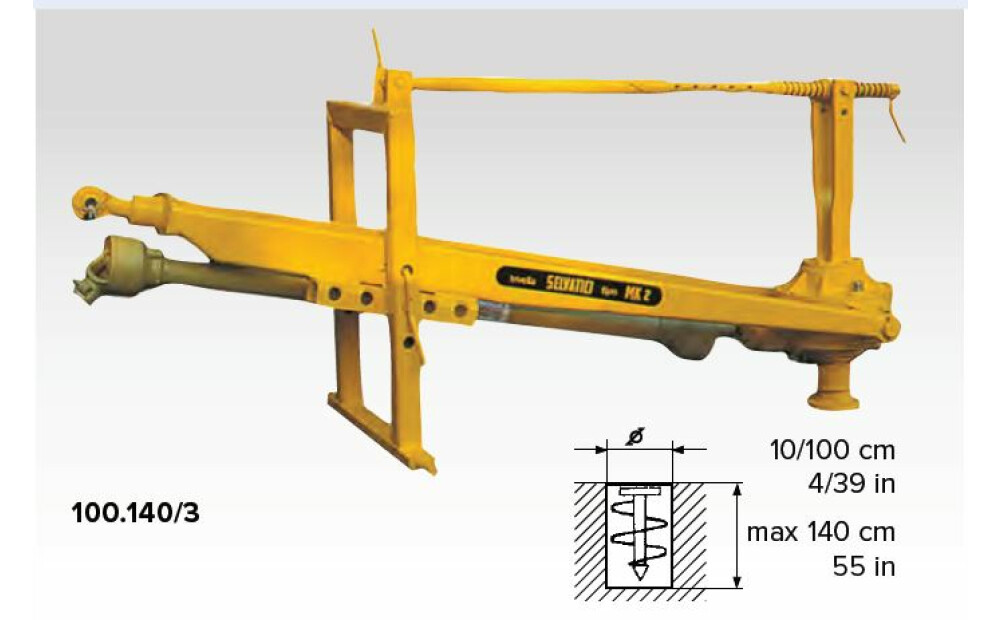 Trivella Selvatici 100.140/3 Nuovo - 5