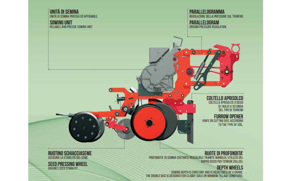 Agricola Italiana SN2D 1 200 Nowe - 3