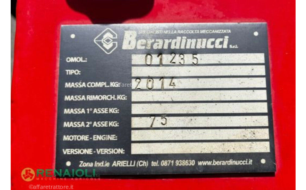 WISZARKA SAMOBIEŻNA BERARDINUCCI PUMA BERARDINUCCI (TE9654) 2014 Używana - 9