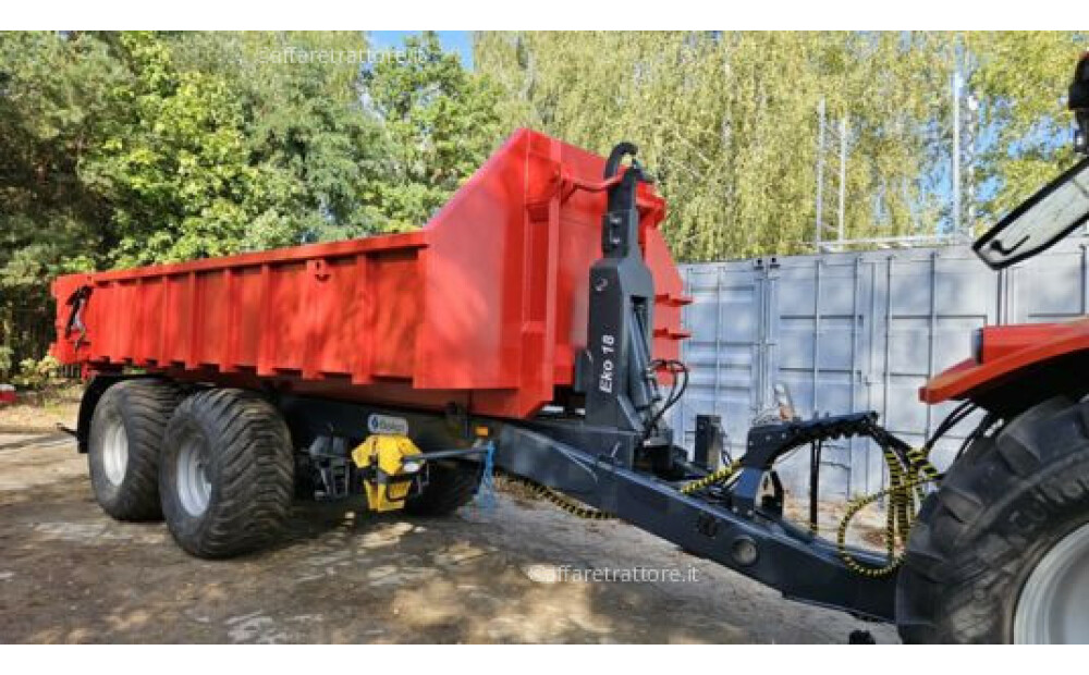 EkoAgri Hakenliftanhänger / Hooklift trailer / Remorque porte caisson / Przyczepa hakowa 18 t Nowy - 12