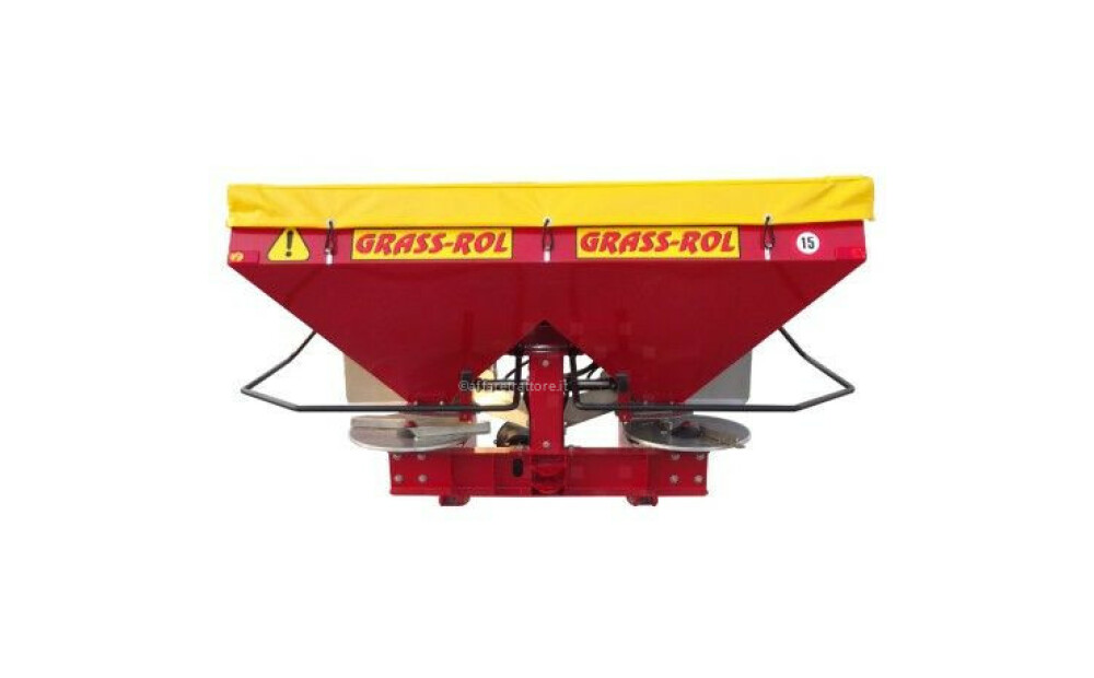 Grass-Rol Düngerstreuer / Fertilizer spreader / Epandeur d&#039;engrais / Spandiconcime / Разбрасыватель минеральных удобрений / Rozsiewacz nawozu 1600 l Nowy - 4