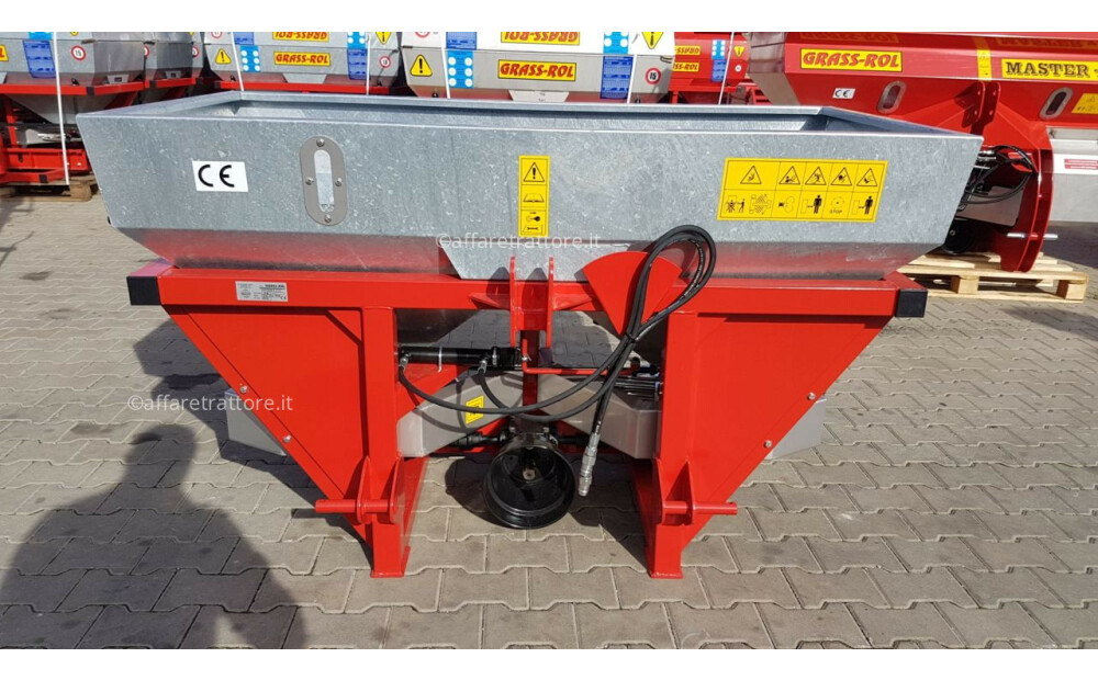 Grass-Rol Düngerstreuer / Fertilizer spreader / Epandeur d&#039;engrais / Spandiconcime / Разбрасыватель минеральных удобрений / Rozsiewacz nawozu 600 l Nowy - 6