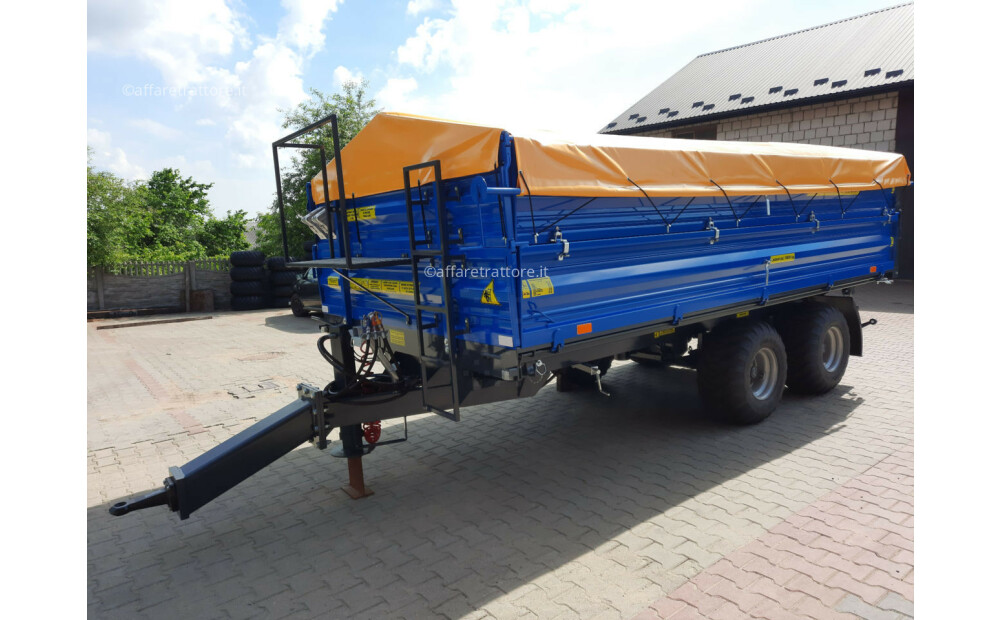 Techmont Anhänger / Trailer / Remorque / Rimorchio / Прицеп тандем / Przyczepa tandem PTTCW 310 10 t Nowy - 1