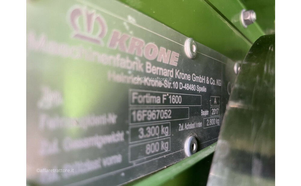 Krone Fortima f1600 Używany - 3