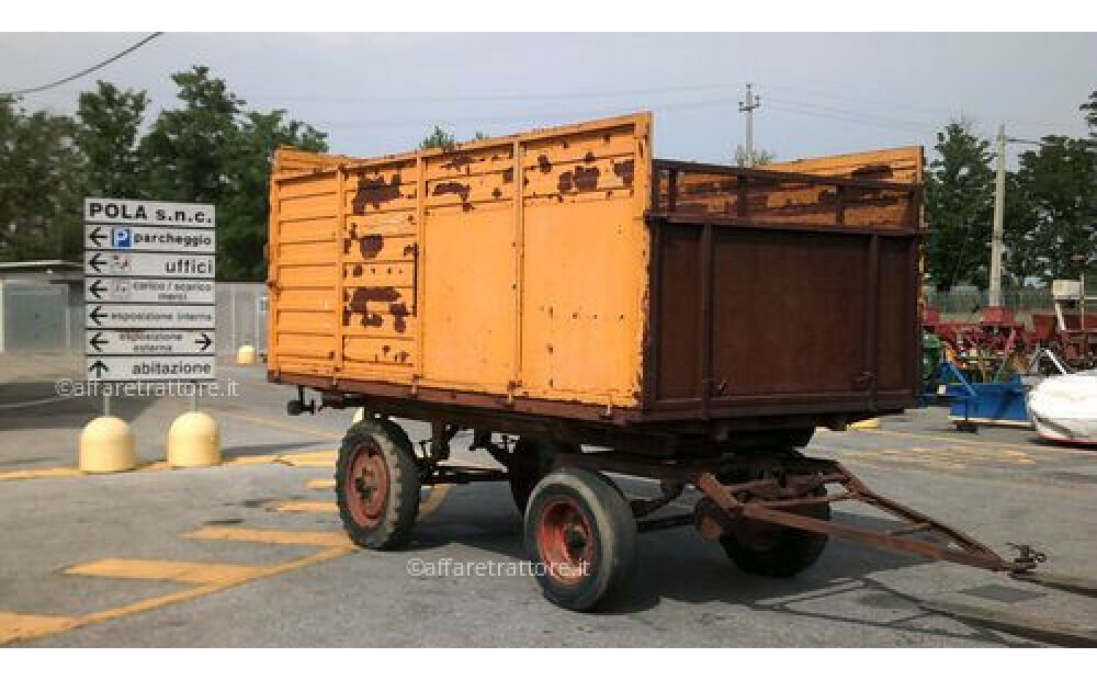 CARRO AGRICOLO BOSSINI RIBALTABILE USATO - 1