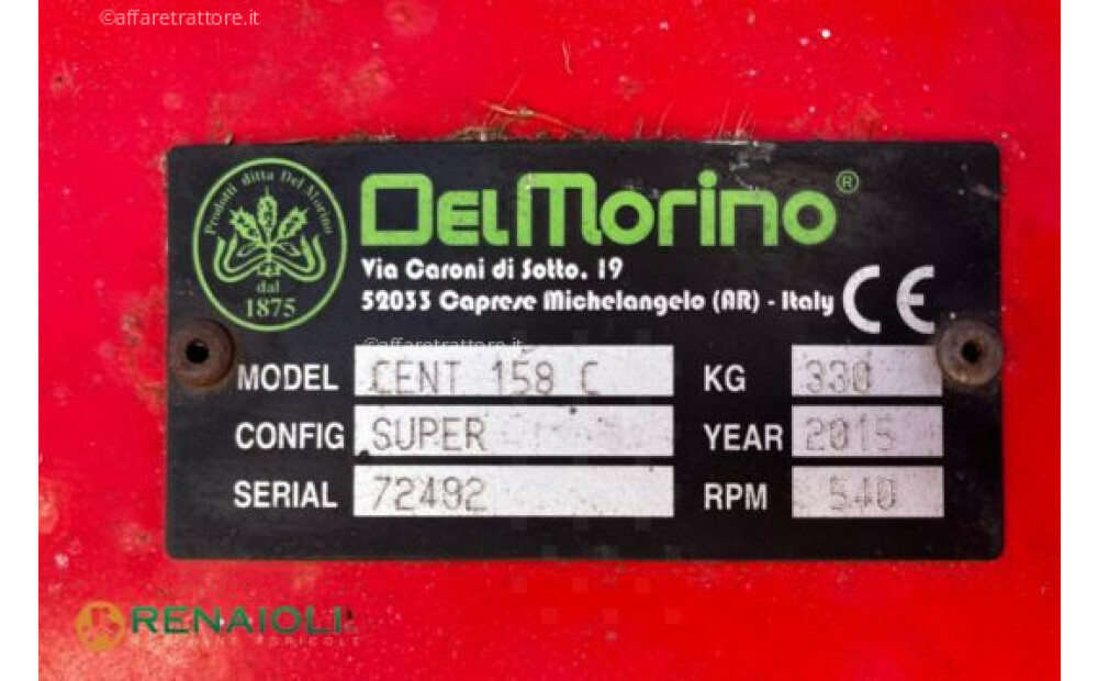 Del Morino ROZDRABNIACZ PRZECHYLNY CENTURION 158 C SUPER DEL MORINO (CM7937) Używany - 5