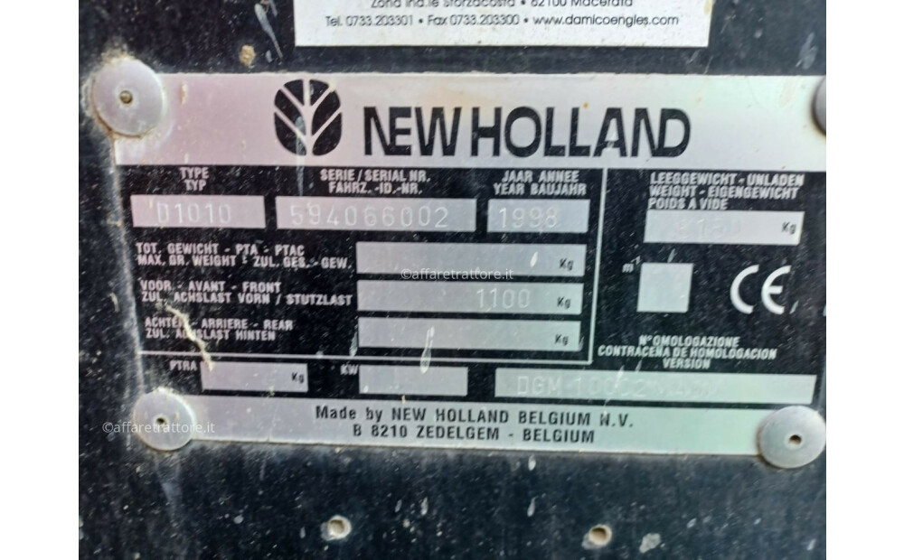 New Holland D1010 Używany - 8