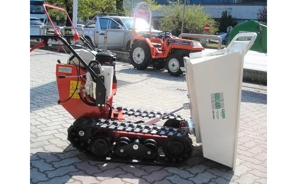 Motocarriola TEKNA TT 350 Dumper Ribaltamento Idraulico Usato - 12