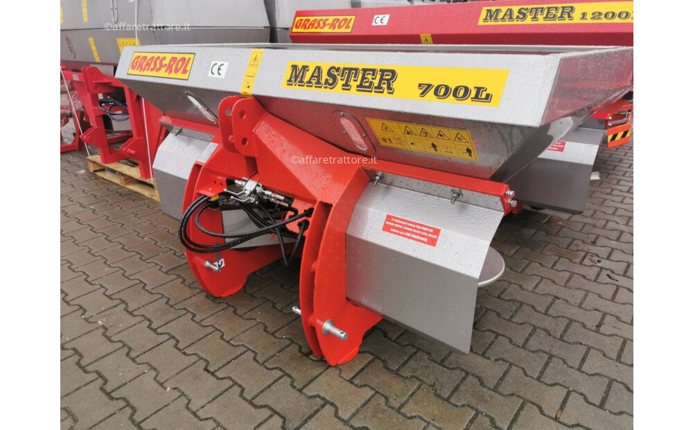 Grass-Rol Düngerstreuer / Fertilizer spreader / Epandeur d&#039;engrais / Spandiconcime / Разбрасыватель минеральных удобрений / Rozsiewacz nawozu 600 l Nowy - 1