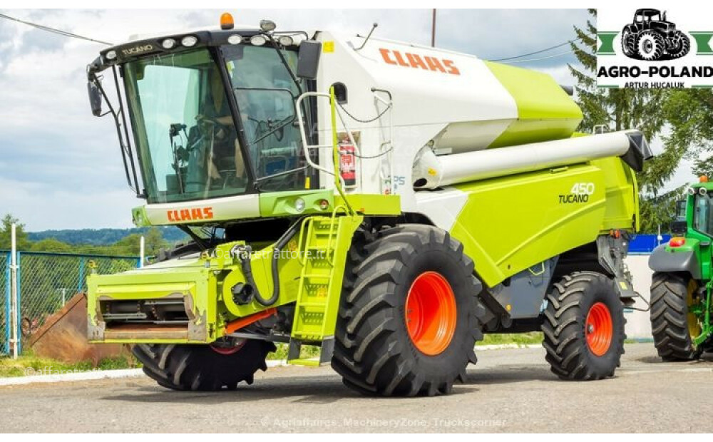 Claas Claas TUCANO 450 - 2012 + VARIO 750 - 2087 h Używane - 2