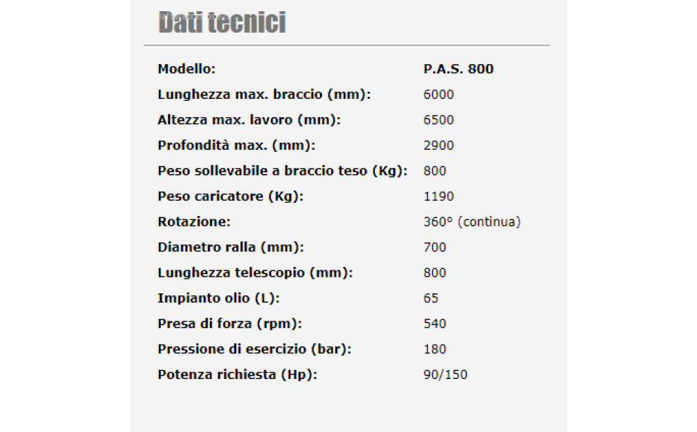 Agrisav P.A.S. 800 Nuovo - 7