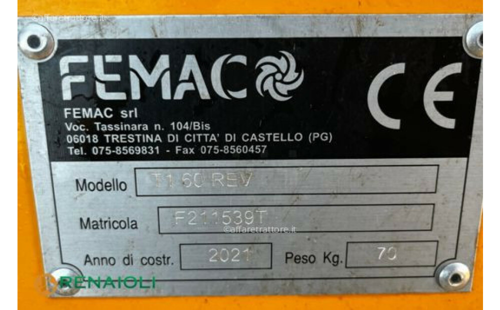 Femac HEAD CUTTING T1 60 REV FEMAC (PS11216) 2021 Używany - 5