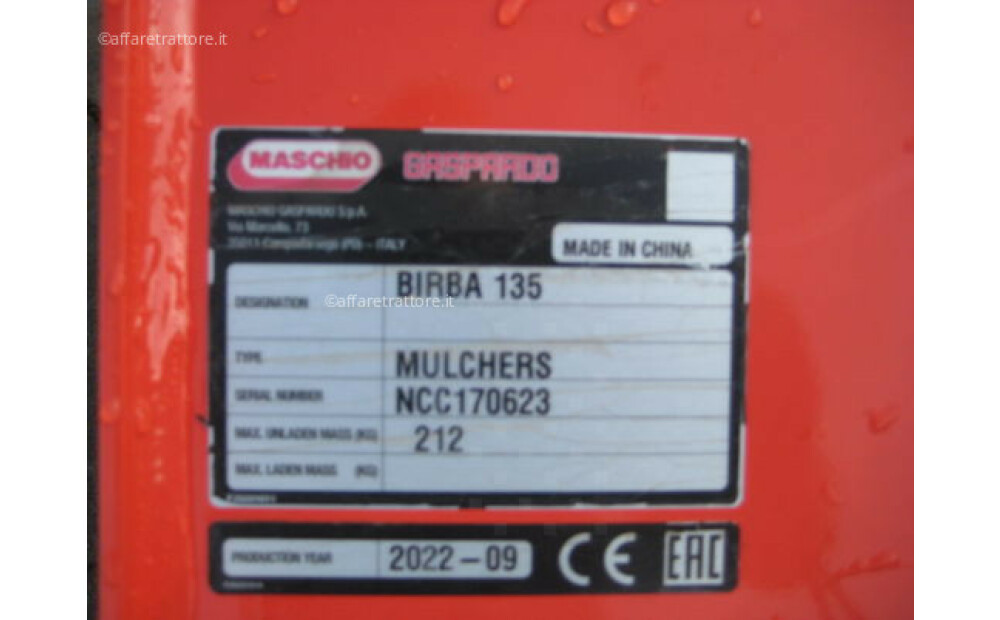 Maschio BIRBA 135 Nuovo - 10