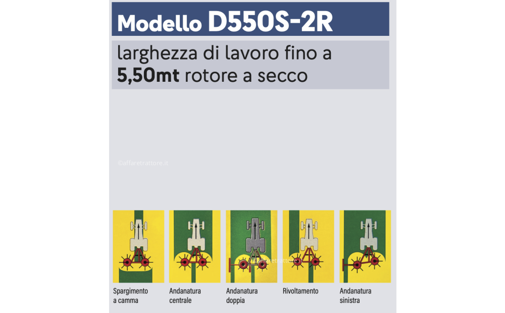 Fiorini D550S 1R Nowe - 3