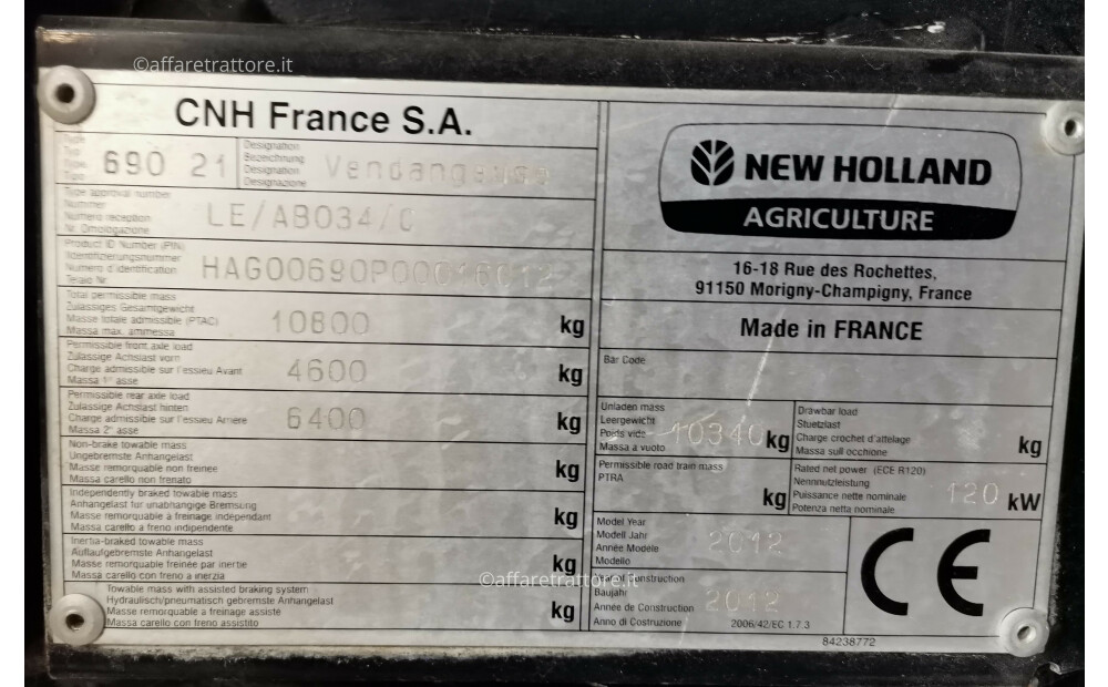 New Holland BRAUD 9090L Używane - 11