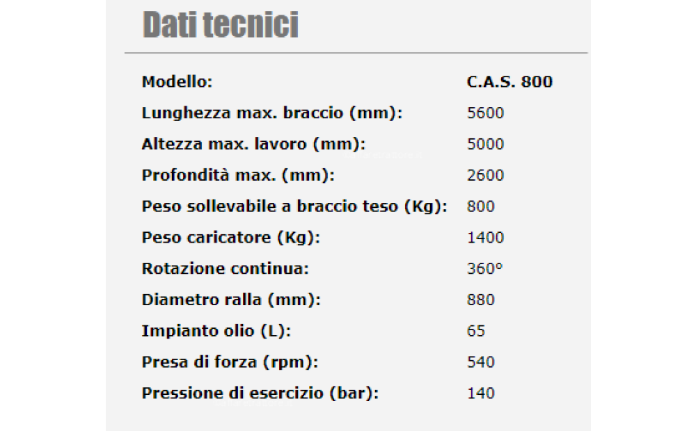 Agrisav C.A.S. 800 Nuovo - 6