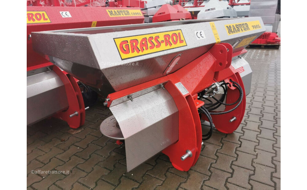 Grass-Rol Düngerstreuer / Fertilizer spreader / Epandeur d&#039;engrais / Spandiconcime / Разбрасыватель минеральных удобрений / Rozsiewacz nawozu 600 l Nowy - 7