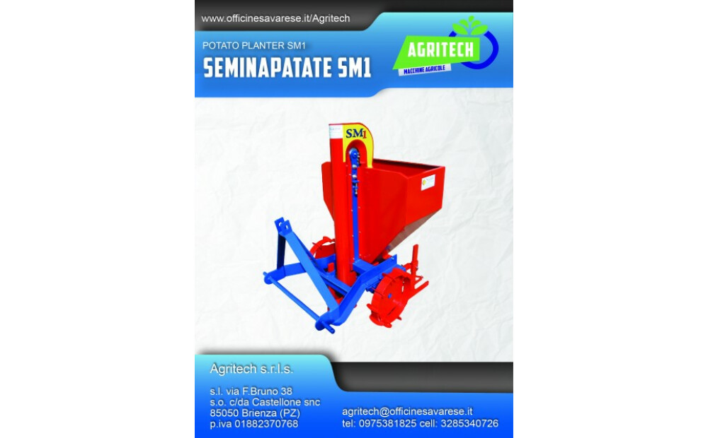 Semina patate automatica agritech sm1 - 1