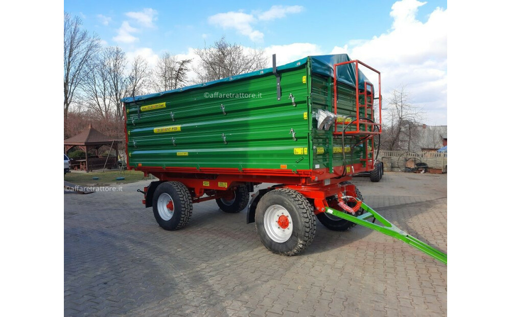 Techmont Anhänger / Trailer / Remorque / Rimorchio / Прицеп двухосный / Przyczepa dwuosiowa PTD16 12 t Nowy - 4