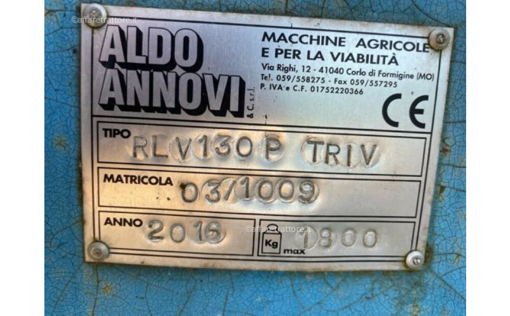 Aldo Annovi RLV 130 P TRIV Używany - 5