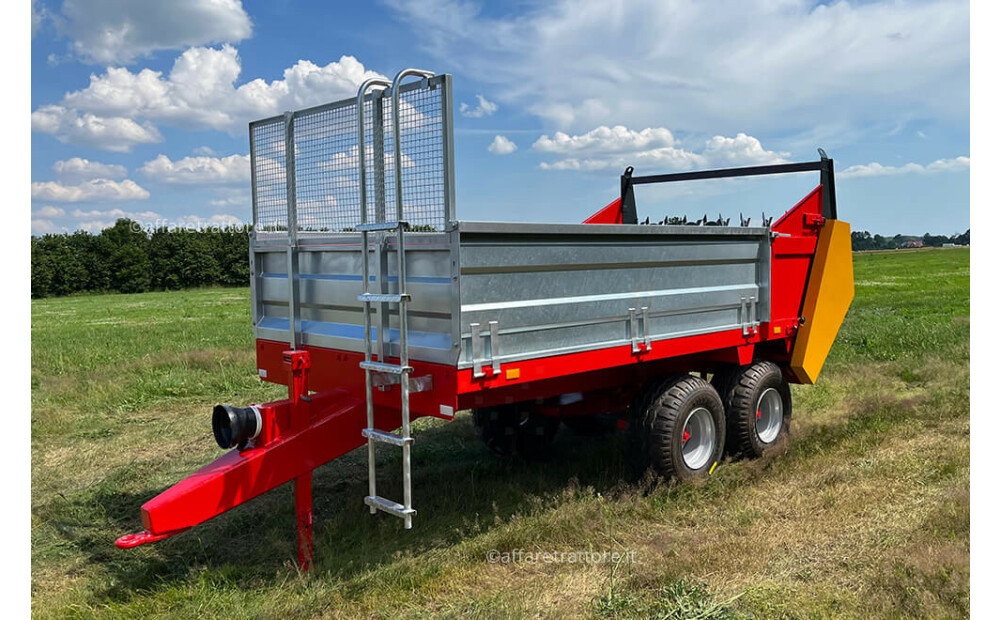 Roltrans Miststreuer / Manure spreader / Epandeur à fumier / Spandiletame / Разбрасыватель органического удобрения / Rozrzutnik obornika N250/3 LEO 6 ton Nowy - 1