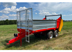 Roltrans Miststreuer / Manure spreader / Epandeur à fumier / Spandiletame / Разбрасыватель органического удобрения / Rozrzutnik obornika N250/3 LEO 6 ton Nowy